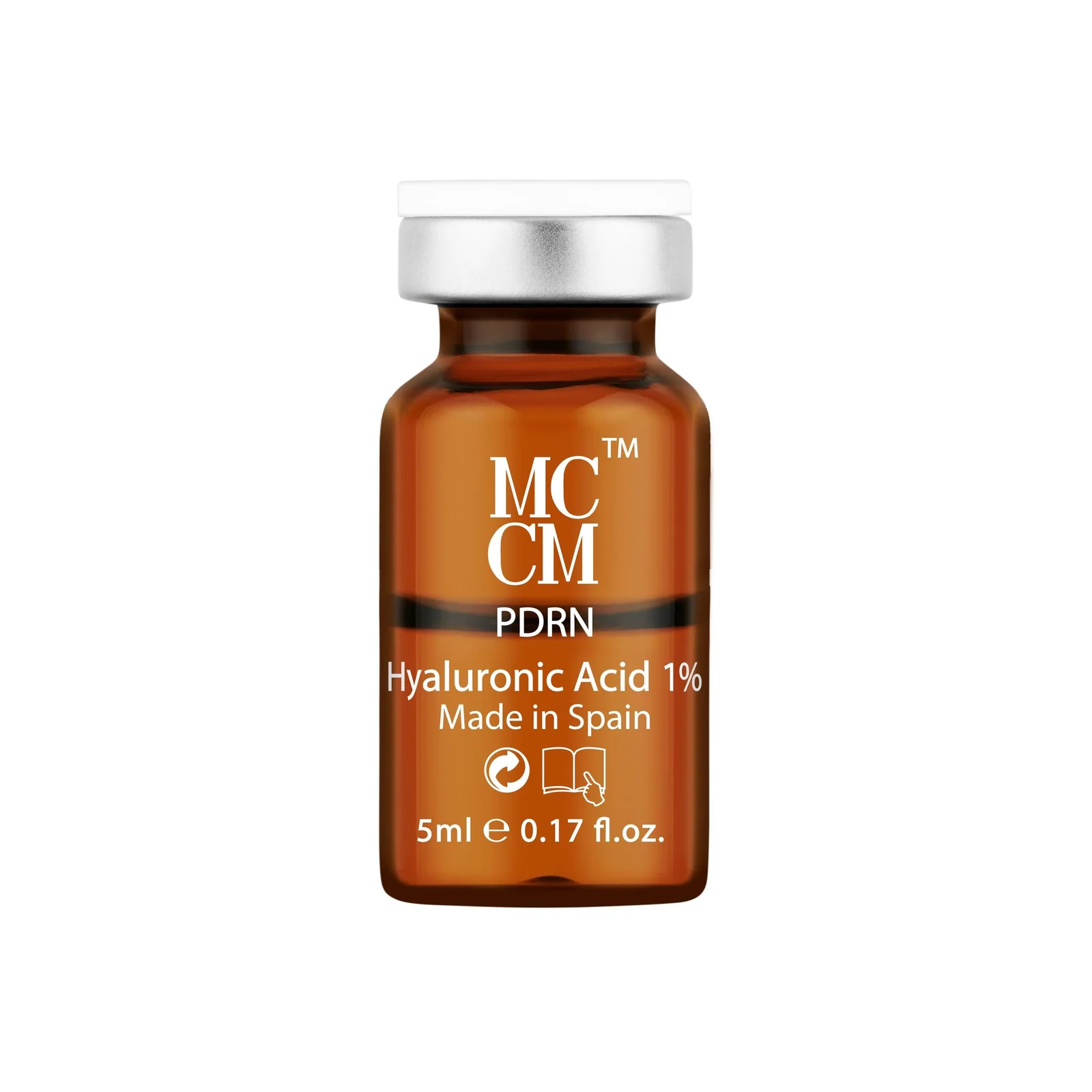 PDRN + HYALURONIC ACID 1% 5ML BOX 5 VIALS - MCCM Medical Cosmetics in ...