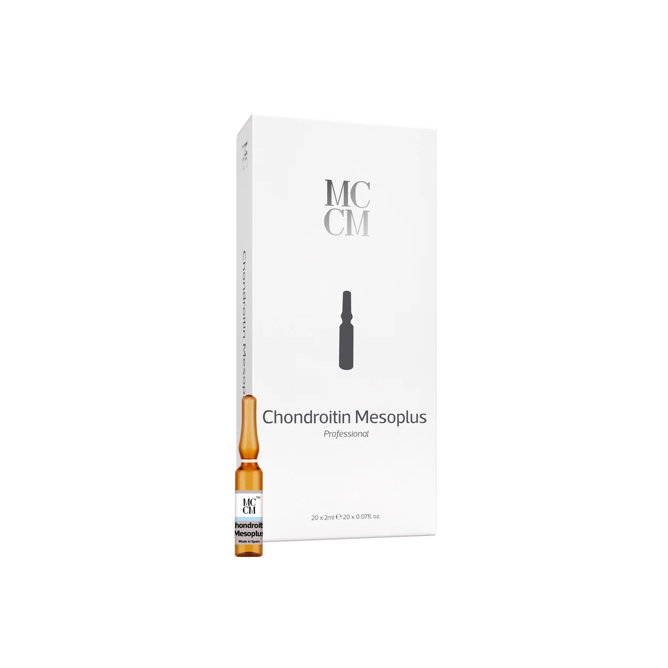 MCCM™ CHONDROITIN MESOPLUS 2ML BOX 20 AMPOULES 1 MCCM™ CHONDROITIN MESOPLUS 2ML BOX 20 AMPOULES