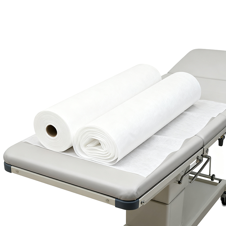 Premium Disposable Non-Woven PP Material Bed Sheet Roll for Spa Beds (White - 50Pcs/Roll) 1 Premium Disposable Non-Woven PP Material Bed Sheet Roll for Spa Beds (White - 50Pcs-Roll)